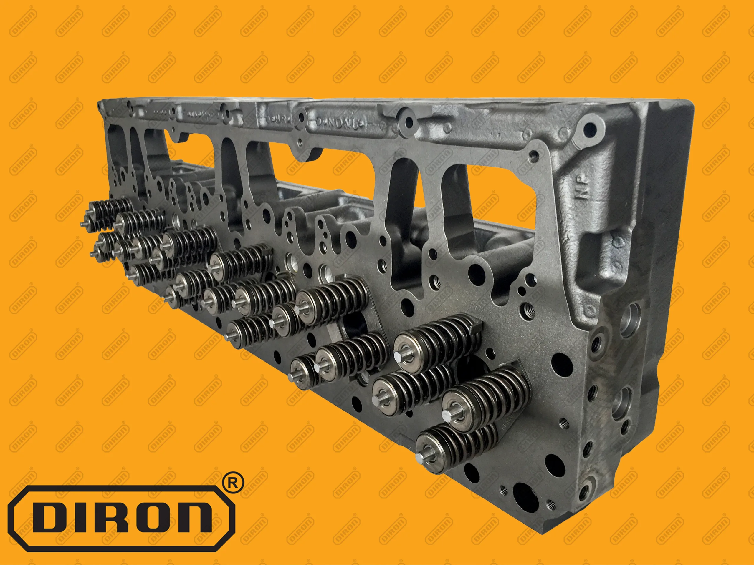 C12 cylinder head assy with valves 148-2144