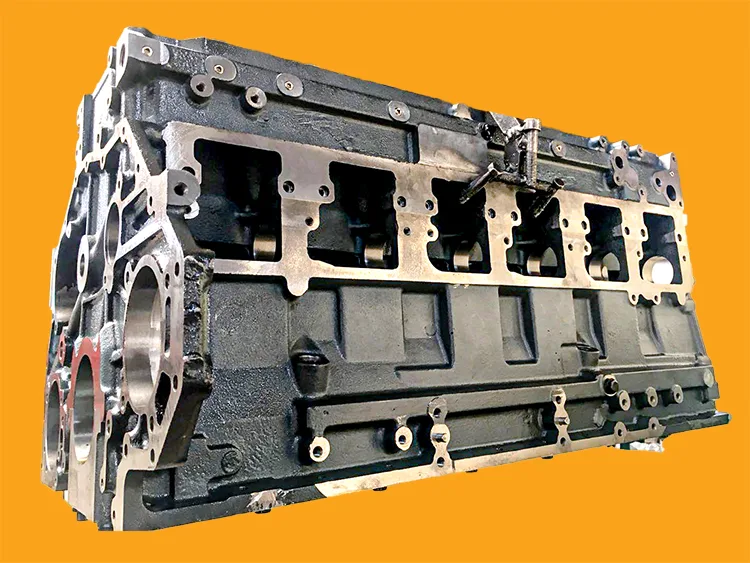 Replacement parts Cylinder Block 6150-21-1103 6151-25-1302 For Komatsu Engine 6D125-5（s）